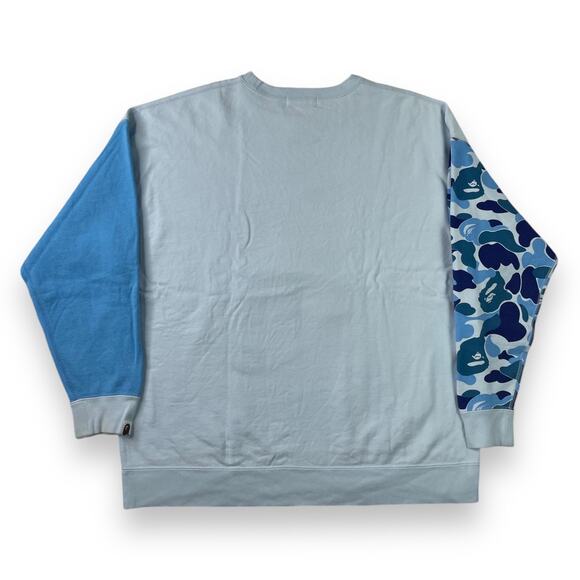 BAPE ABC Camo Shark Oversized Crewneck Women's Size M+ - Picture 2 of 10